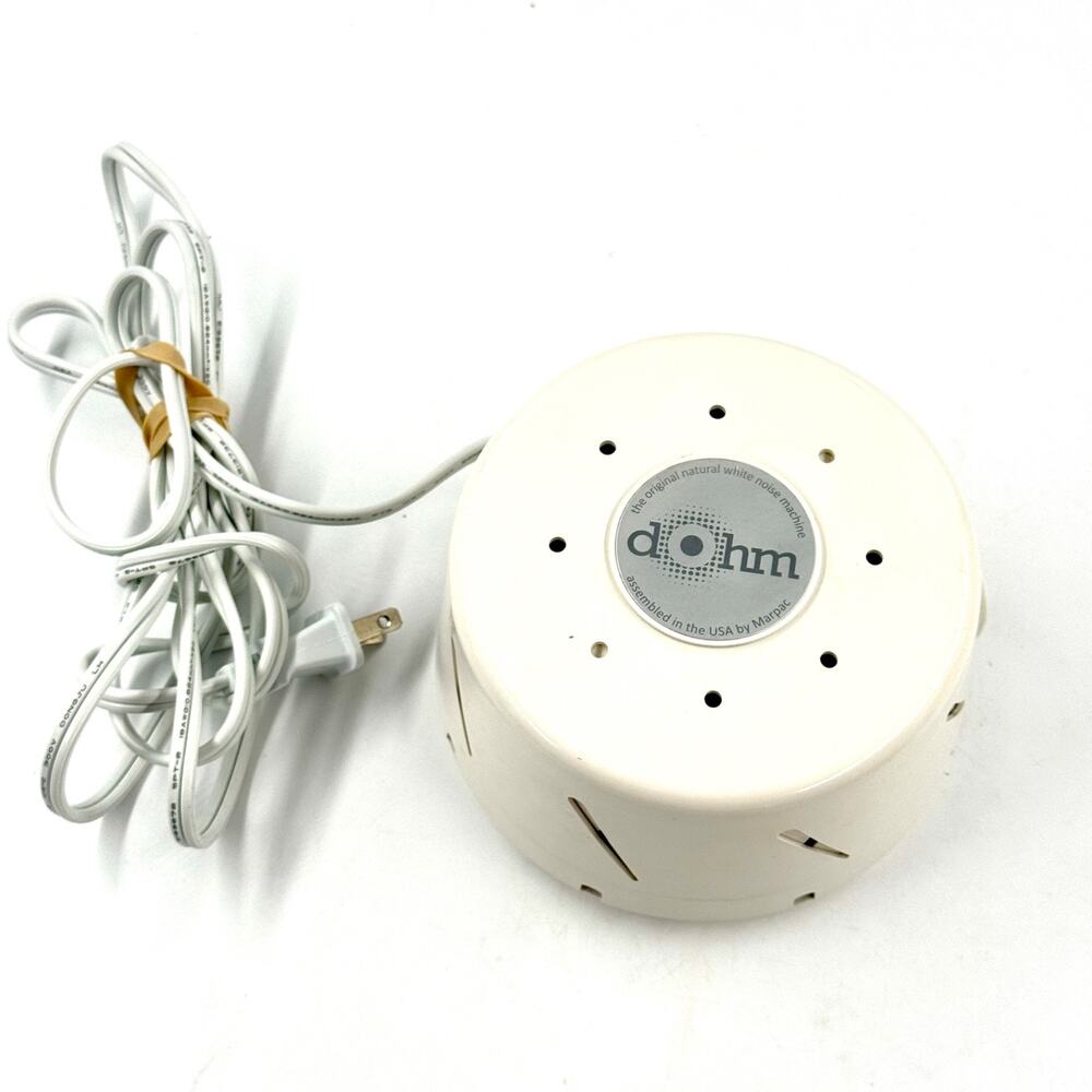 DOHM White Noise Sound Sleep Machine Therapy Model M1DSUSWH Tested Yoga Baby EX